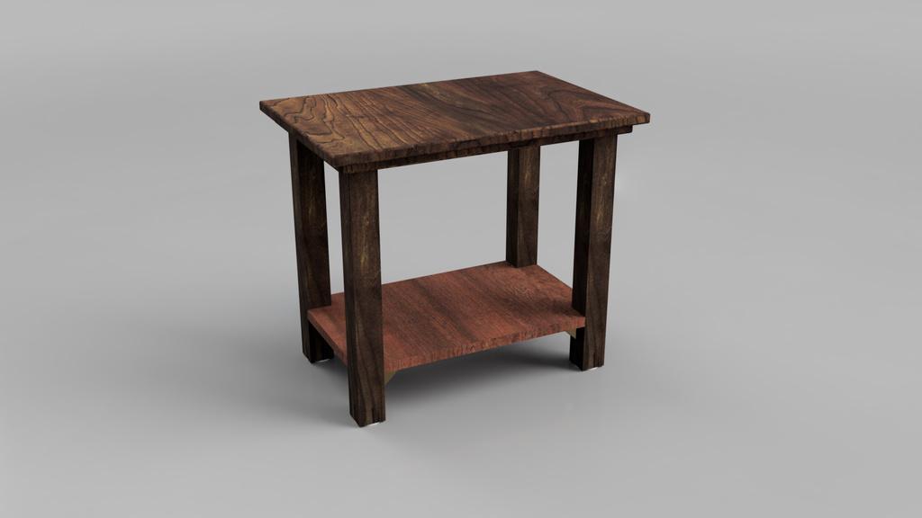 Simple Coffee Table Model 3d model