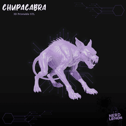 Chupacabra - Dungeons and Dragons 3D Model 3d model