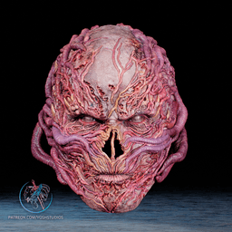 Evil Telepath Helmet 3D Printer STL file 3d model