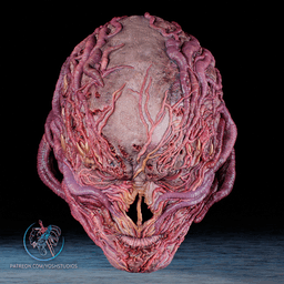 Evil Telepath Helmet 3D Printer STL file 3d model