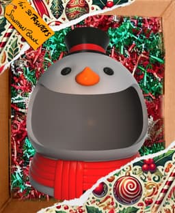 Christmas Snowman Candy Bowl 2024.3mf 3d model