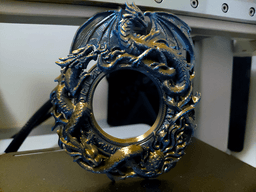 Dragons_Hair_Brooch_009.3mf 3d model