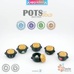Pots-of-Gold Multi-Pack 3d model