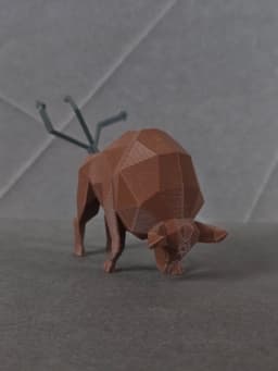 Tauros Low Poly Pokemon 3d model