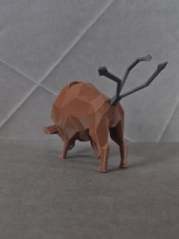 Tauros Low Poly Pokemon 3d model