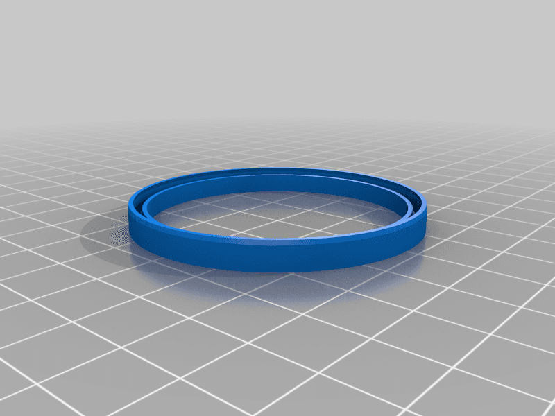 Can Ring Shower Protector 3d model