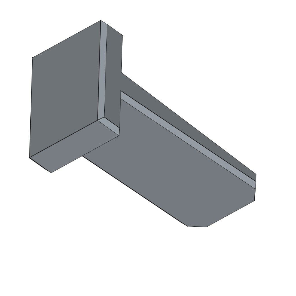 D-LOCK_TOOL-SLOT_L_PART-B 3d model