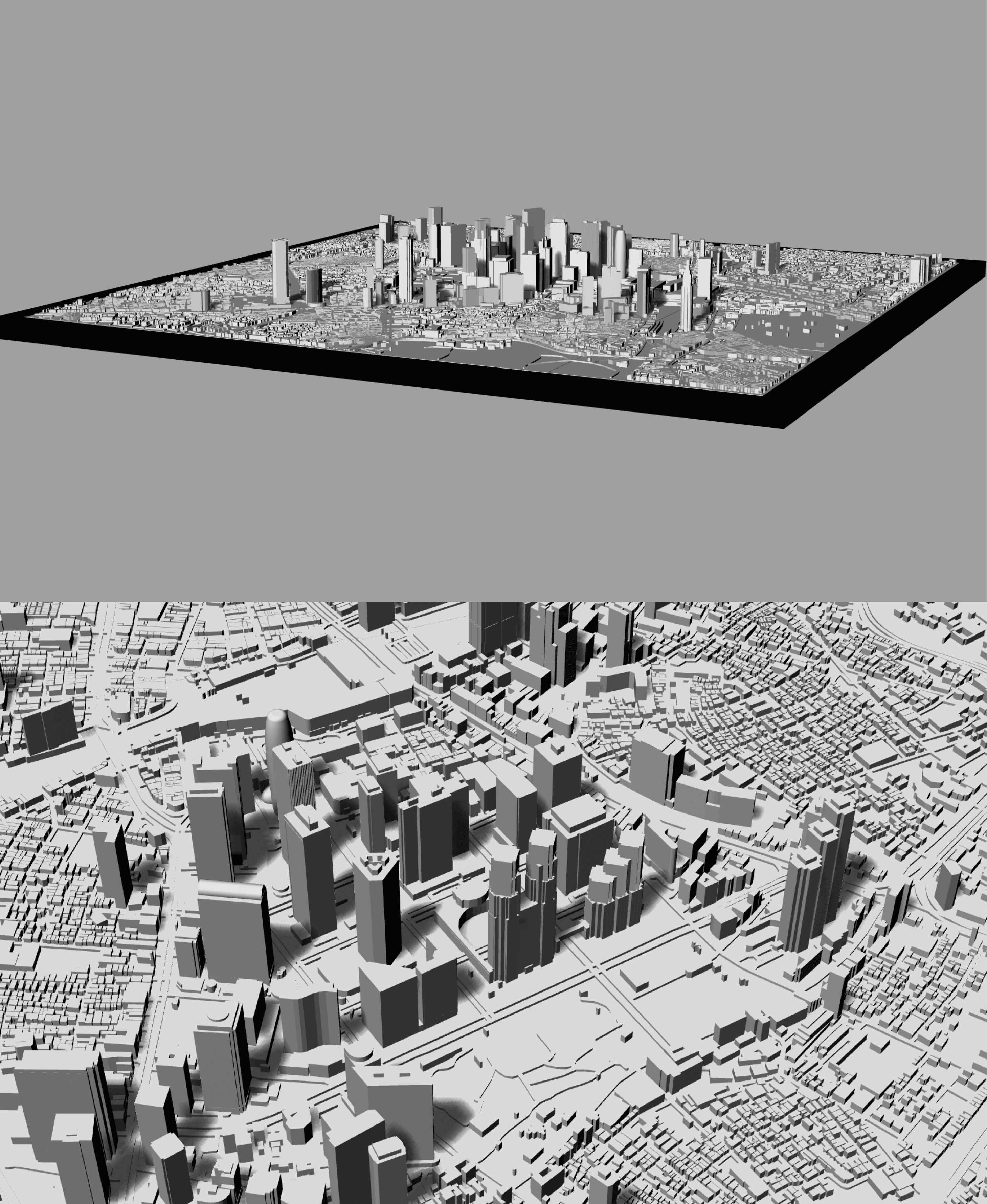 TOKYO, Skyline 3d map 3d model