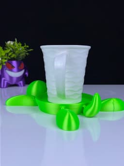 Articulated turtle coaster 3d model