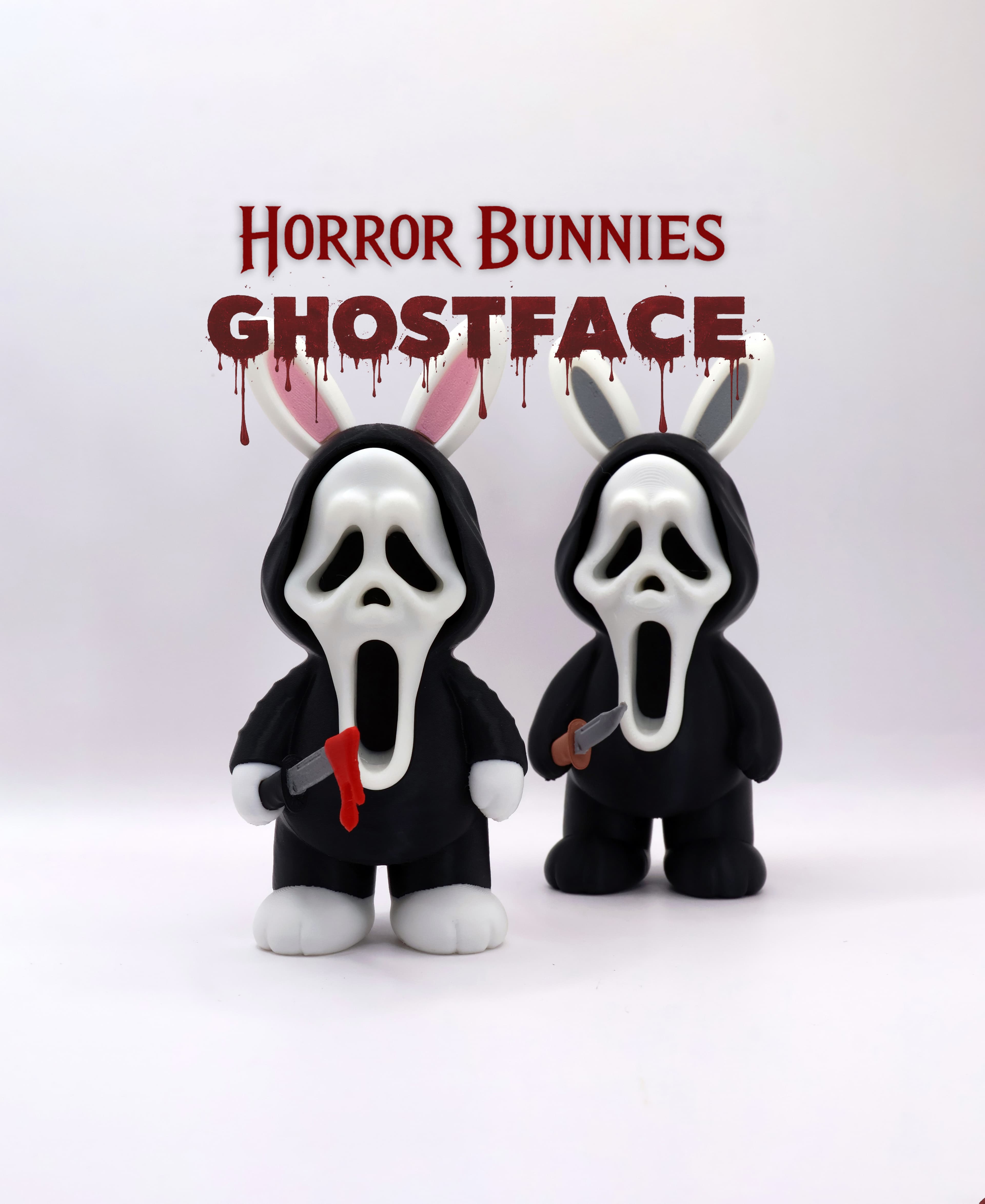 Horror Bunnies - Ghostface 3d model