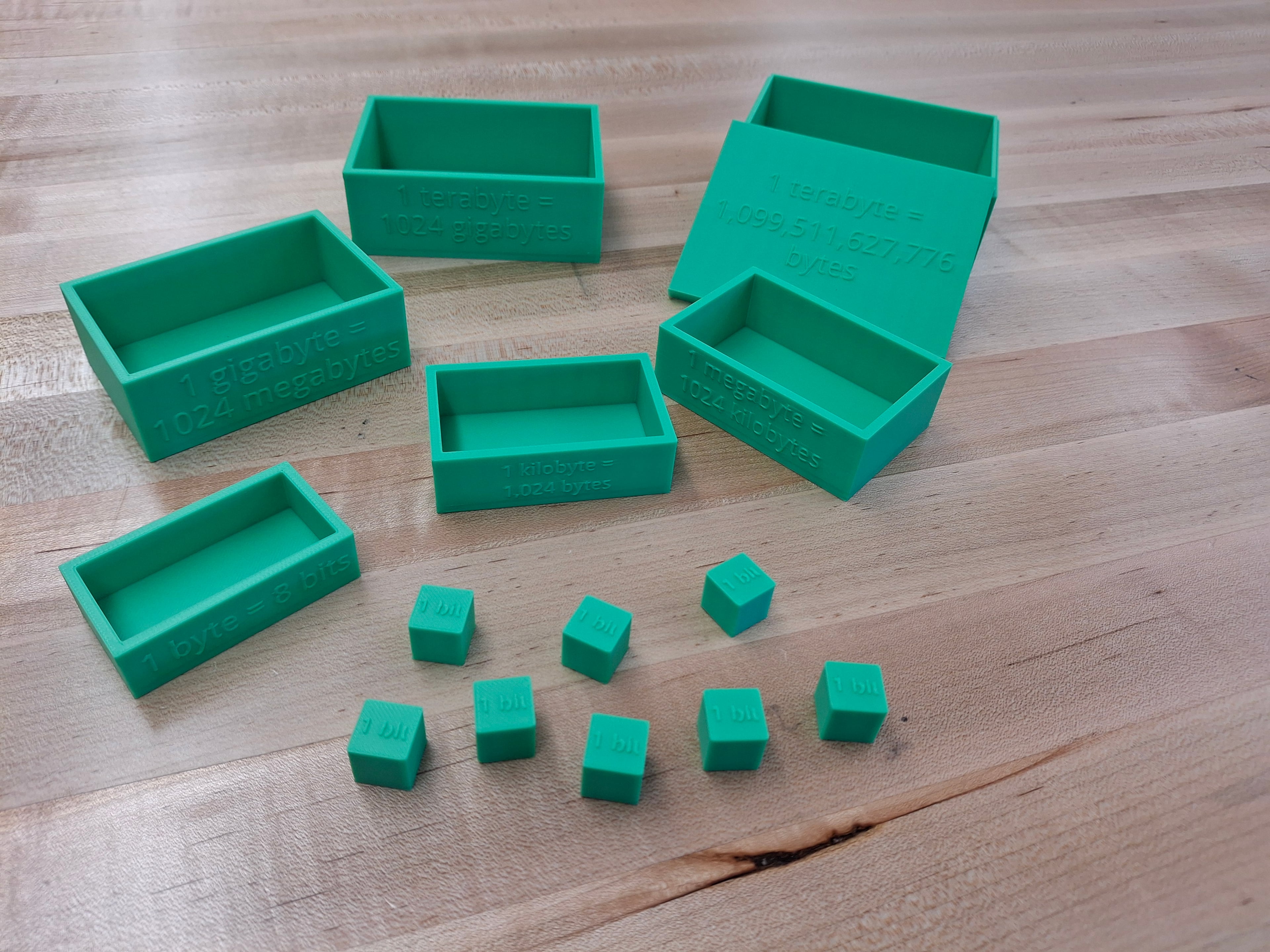 Data Storage Boxes 3d model
