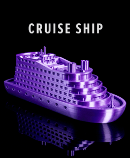 Cruise Ship (Boat / Ship) 3d model