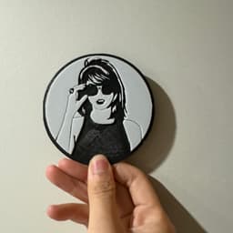 Taylor Swift Coaster 3d model