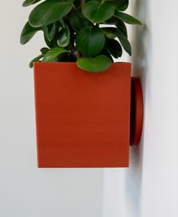 Square Tapered Planter 3d model