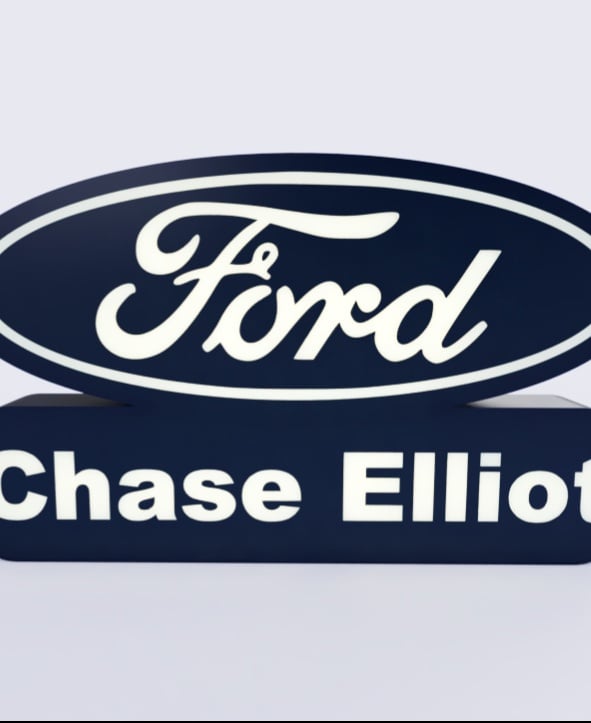 Ford Sign – LED Strip Compatible 3d model