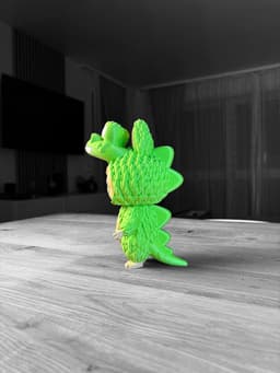 DIY Dino Labubu Doll - Inspired by Labubu - Fan Art 3d model