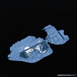 Human Skimmer Wreck (Casualties Scenery) 3d model