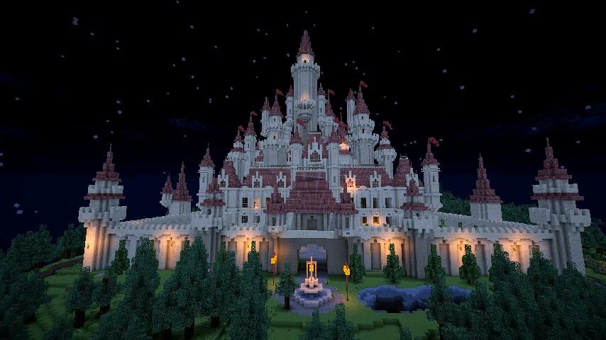 Minecraft Shrek Castle 3d model