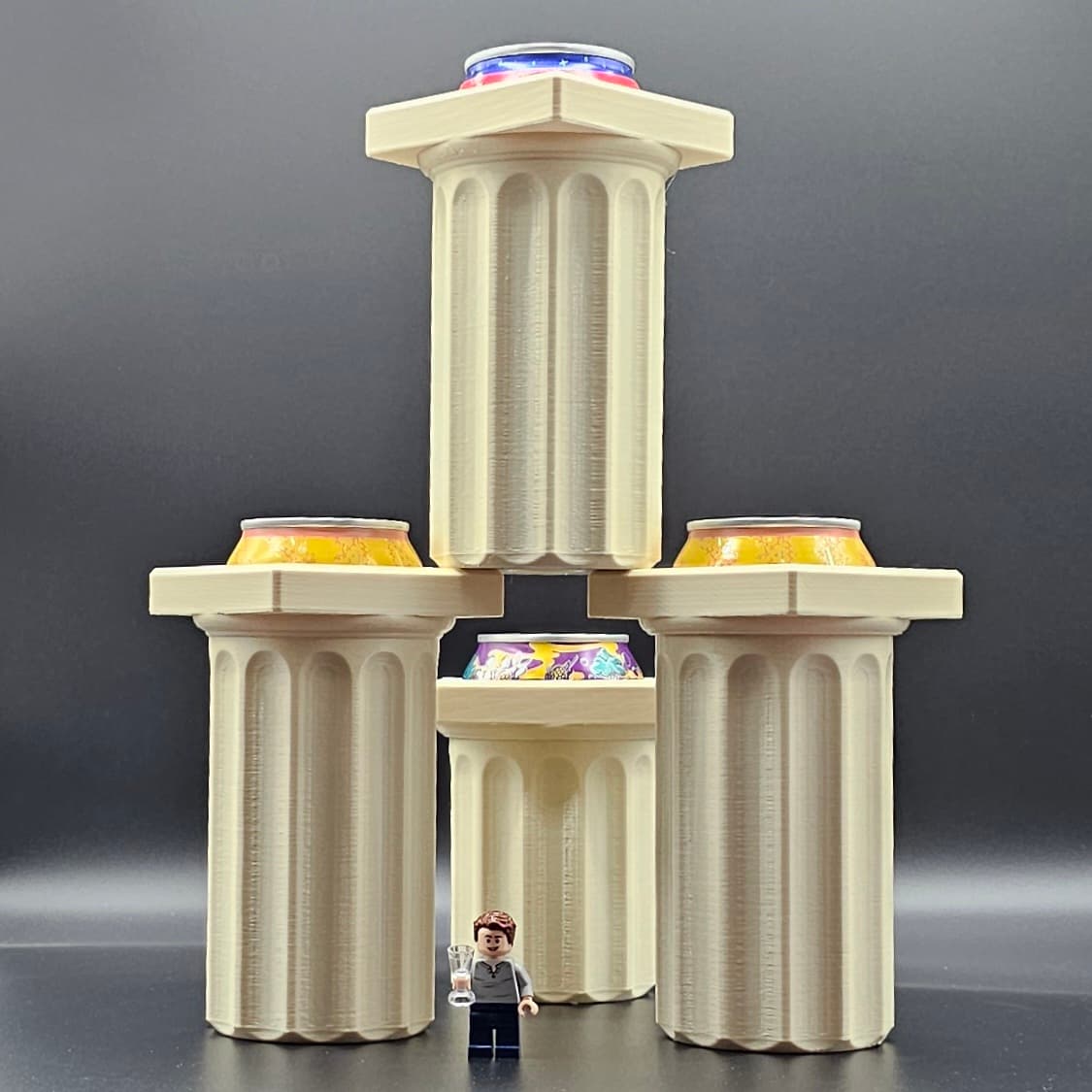 Doric Column - Can Holder (16oz) 3d model