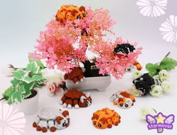 Spider Kitten Flexi & Cat Tree 3d model