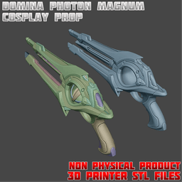 Domina Photon Magnum Cosplay Prop Overwatch 3d model