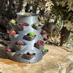 Planter Tower Vase Mode !!! 3d model