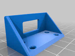 MPX plug holder for Wing 3d model