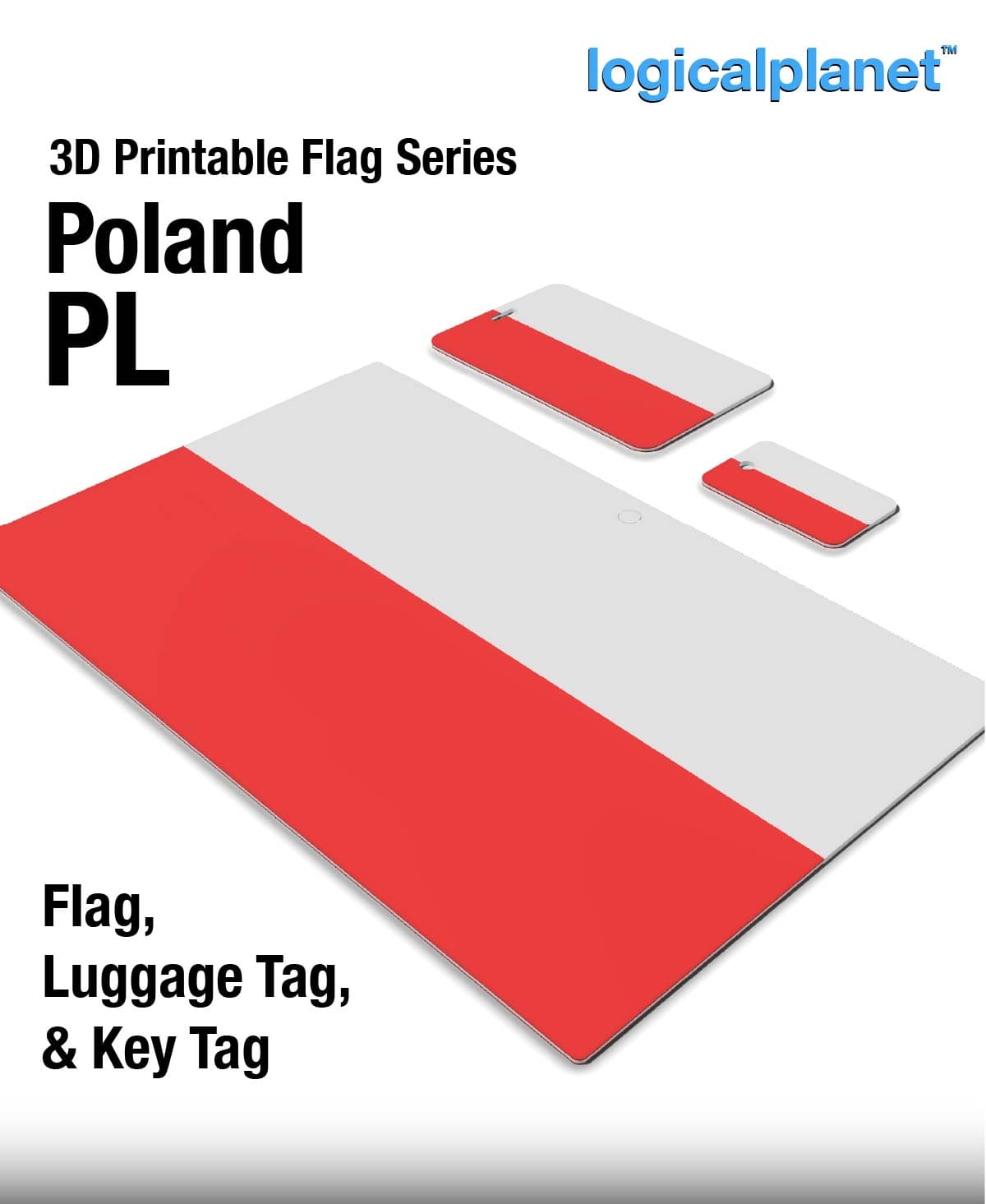 PL - Poland 3d model