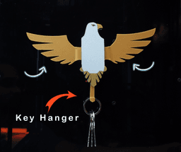 Majestic Eagle Key Holder (limited time FREE) 3d model
