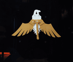 Majestic Eagle Key Holder (limited time FREE) 3d model