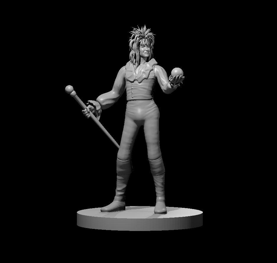 Goblin Monarch Bard Warlock - Goblin Monarch Bard Warlock - 3d model render - D&D - 3d model