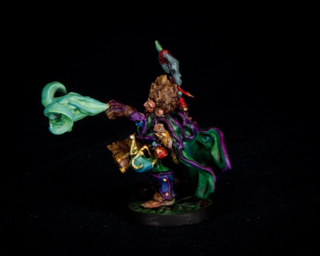 Faverbin BigTree - Halfling Wizard 3d model
