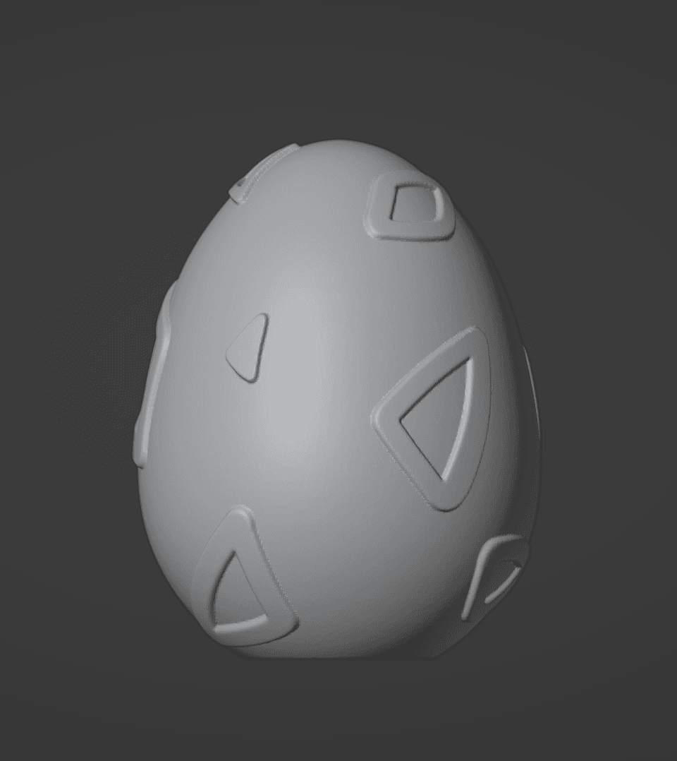 Togepi Egg Easter Egg 3d model
