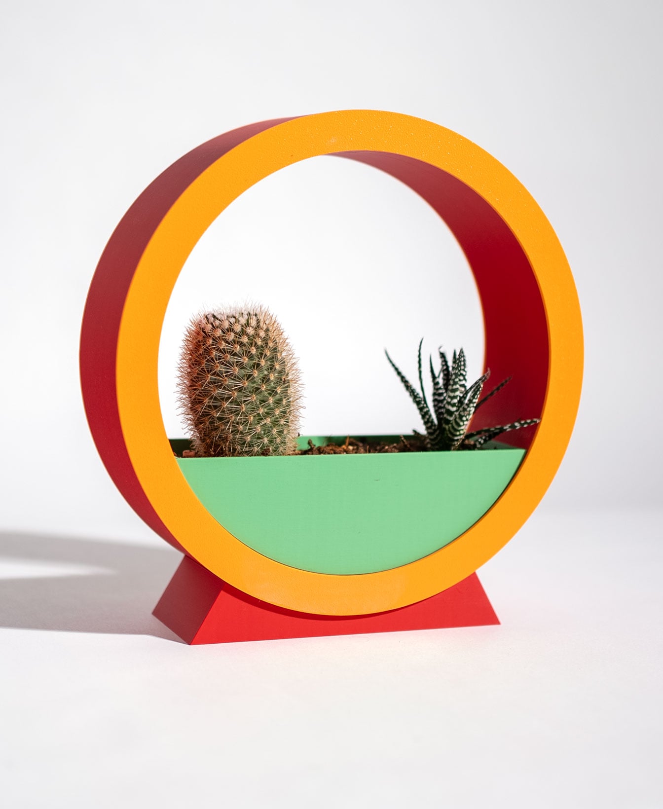 Circle Planter - Tabletop 3d model