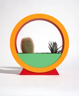 Circle Planter - Tabletop 3d model