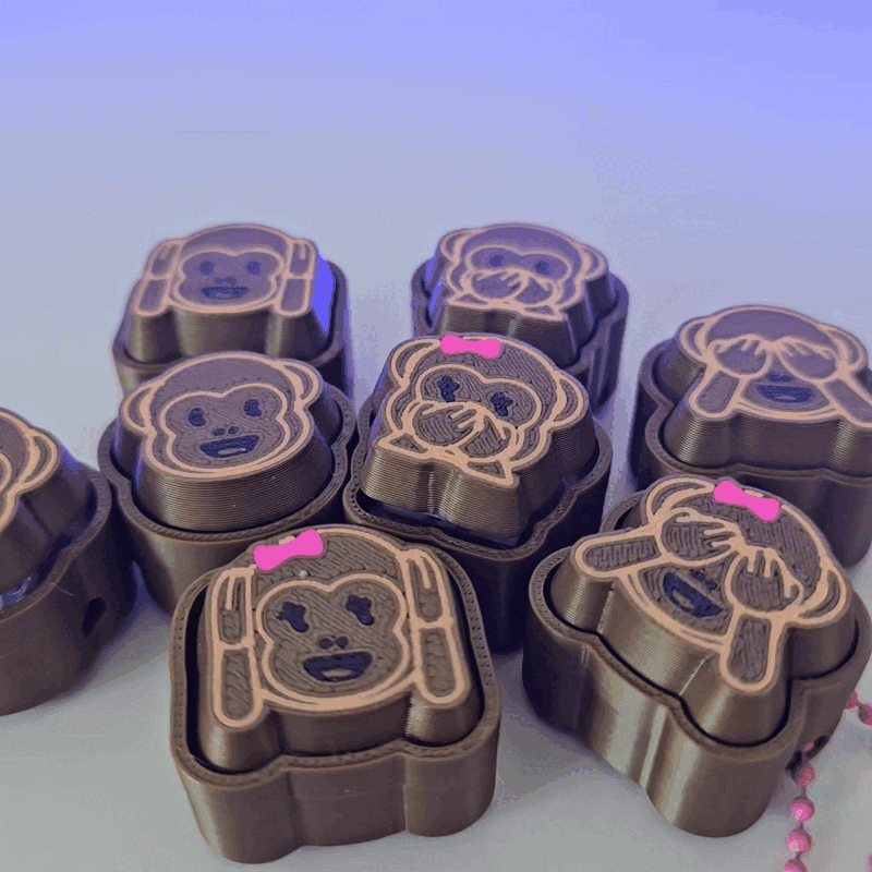 One Monkey Clicker 3d model