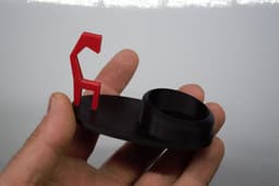 Citadel paint pot holder with lid hanger 3d model
