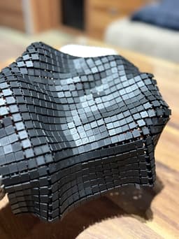 PIXEL ART CHAINMAIL - FABRIC MATS CUSTOMIZATION 3d model