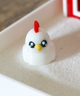 The Chicken Zen Garden With Perpetual Calendar 3d model