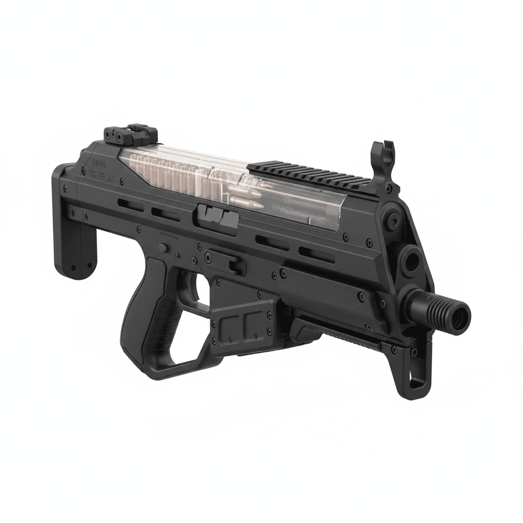 Gun FN PS90 Tactical Bullpup Platform 3d model