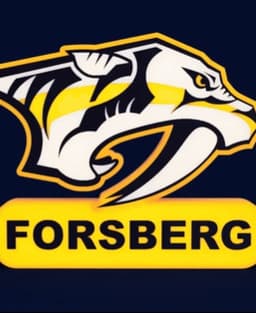 Nashville Predators Sign - LED Strip Compatible 3d model