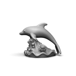 Dolphin sculpture 3d model