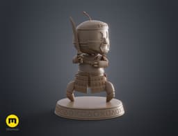 Astro Bot - Jin Sakai Ghost of Tsushima 3d model