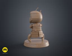Astro Bot - Jin Sakai Ghost of Tsushima 3d model