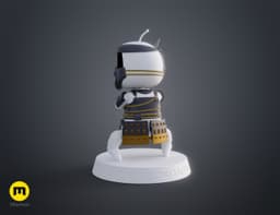 Astro Bot - Jin Sakai Ghost of Tsushima 3d model