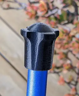 Thanks for the stl. I scaled it down by 0.94 to get a tight fit. 3d model