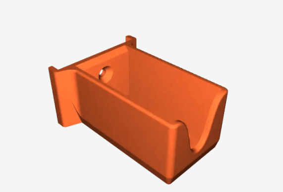 Parametric Rectangular Bottle Holders 3d model