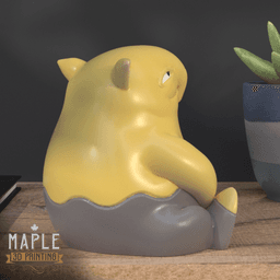 096. Drowzee - Basic & Ornamental - Pokemon 3d model