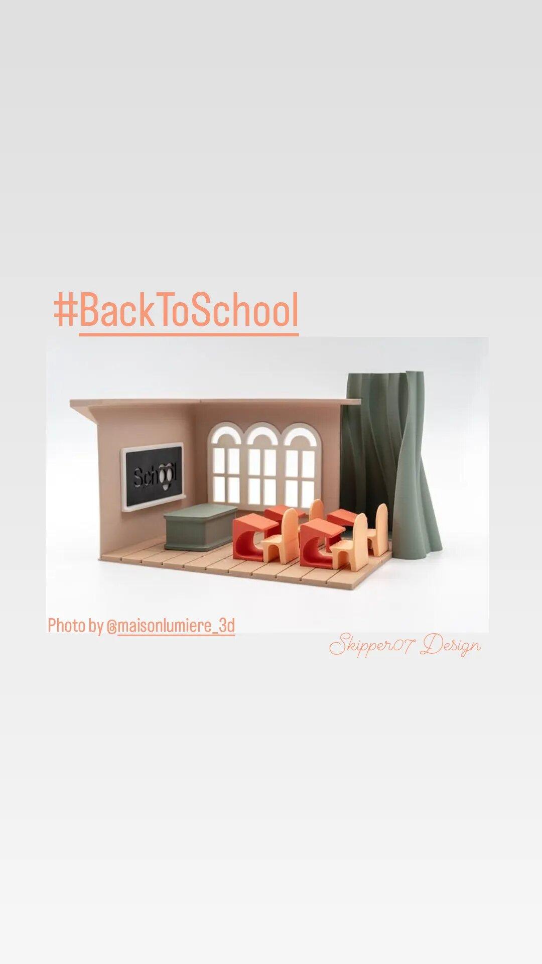 #BackToSchool Sk07 3d model