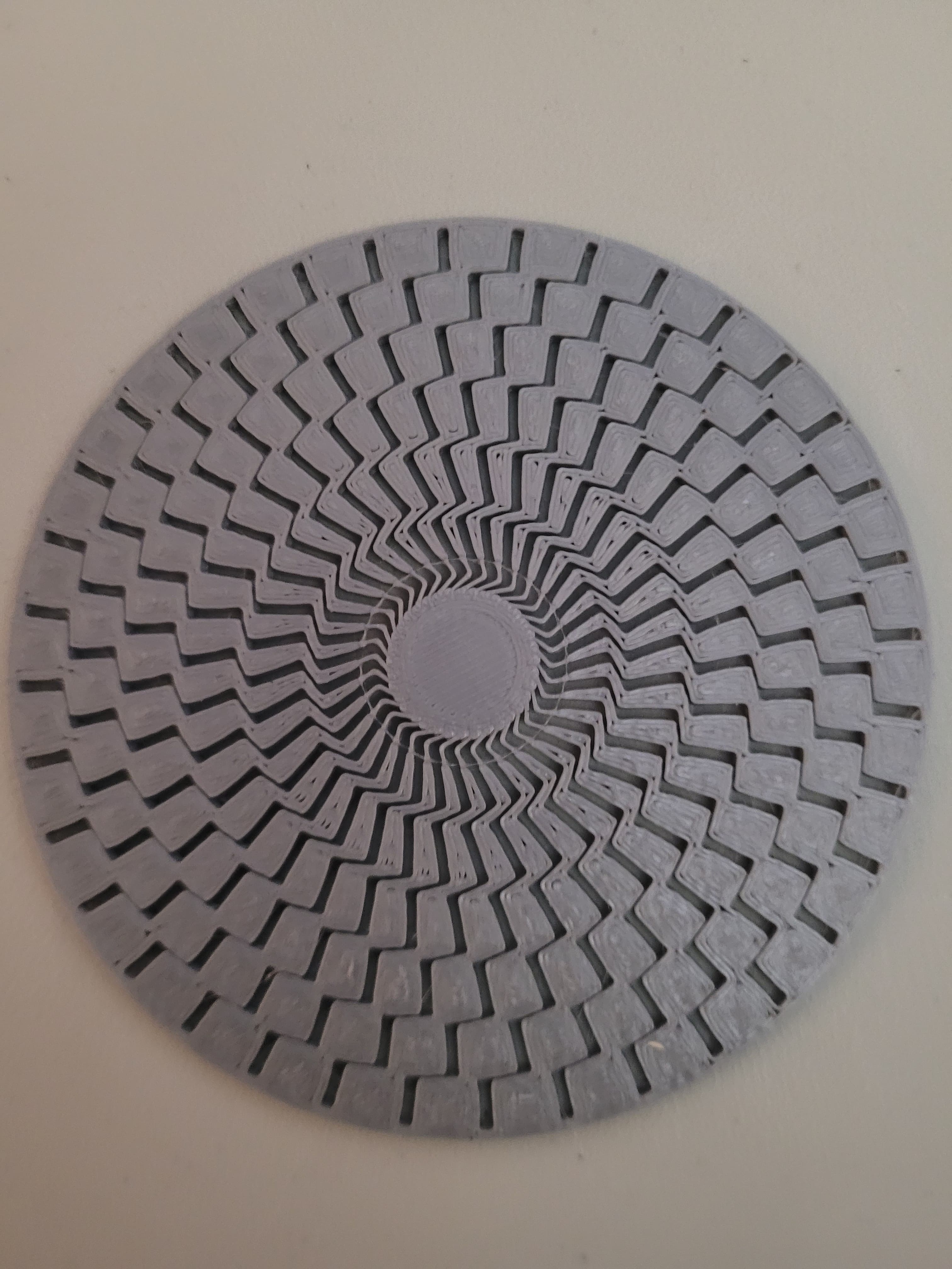 Abstract Art Coaster v5 3d model